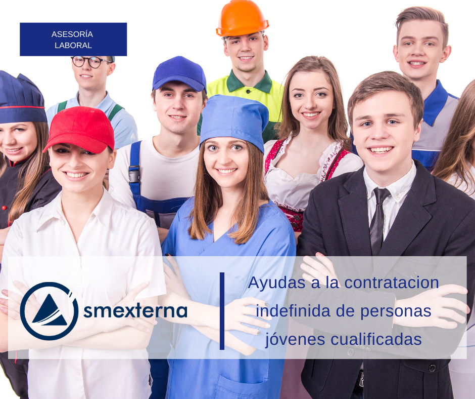 Ayudas a la contratacion indefinida de personas jóvenes cualificadas