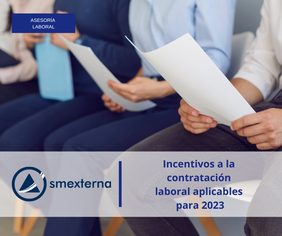 Incentivos a la contratación laboral aplicables para 2023