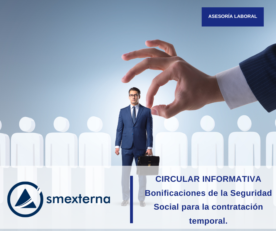 Bonificaciones de la Seguridad Social para la contratación temporal